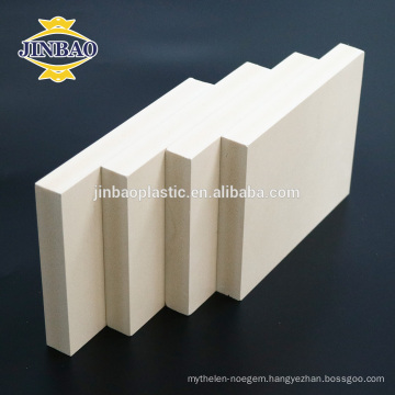 JINBAO 1220X2440mm Furniture Material PVC Wood Plastic Foam Sheet